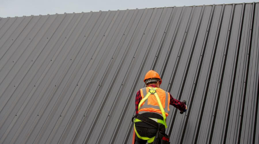 Professional metal roof installation services in Outlook, MT